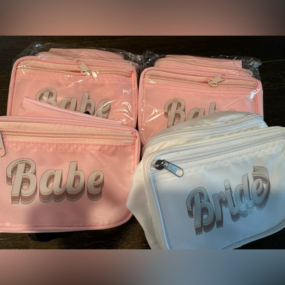Bride and bridesmaid Fanny pack